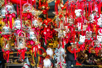 Beautiful hand-made Christmas decorations